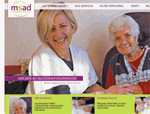 Tablet Screenshot of msad0613.org